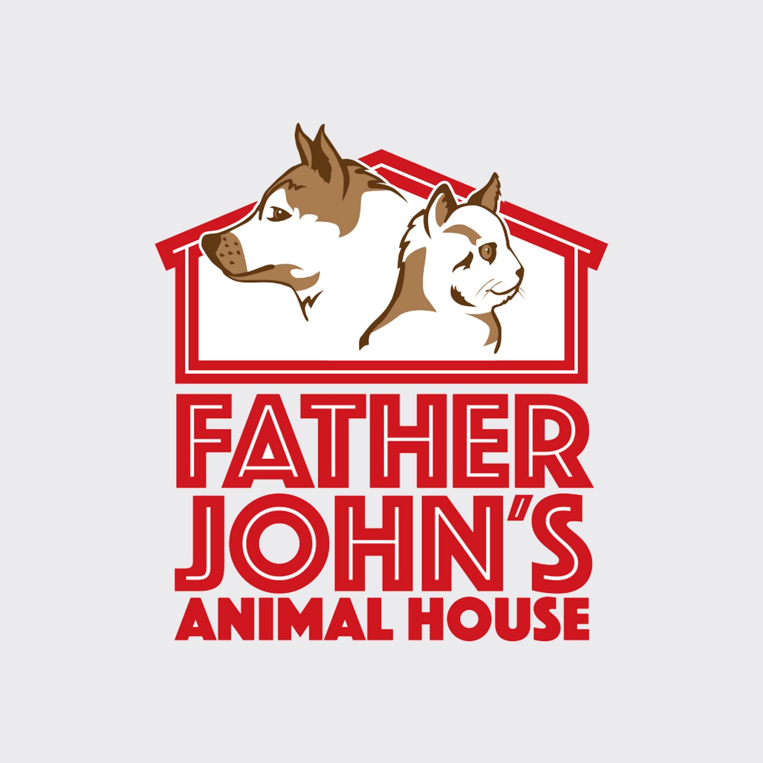 Logo design for Father John's Animal House