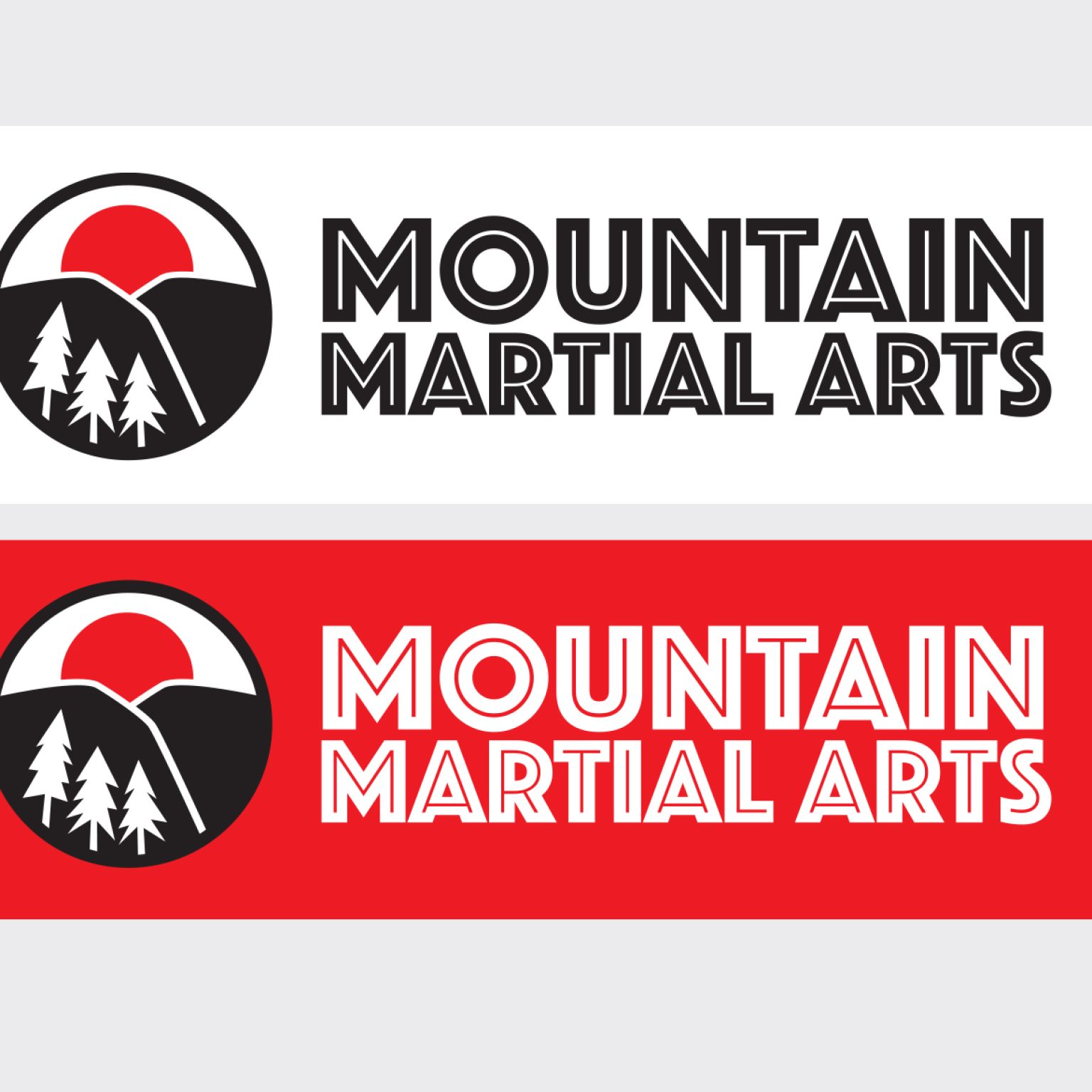 Logo design for Mountain Martial Arts
